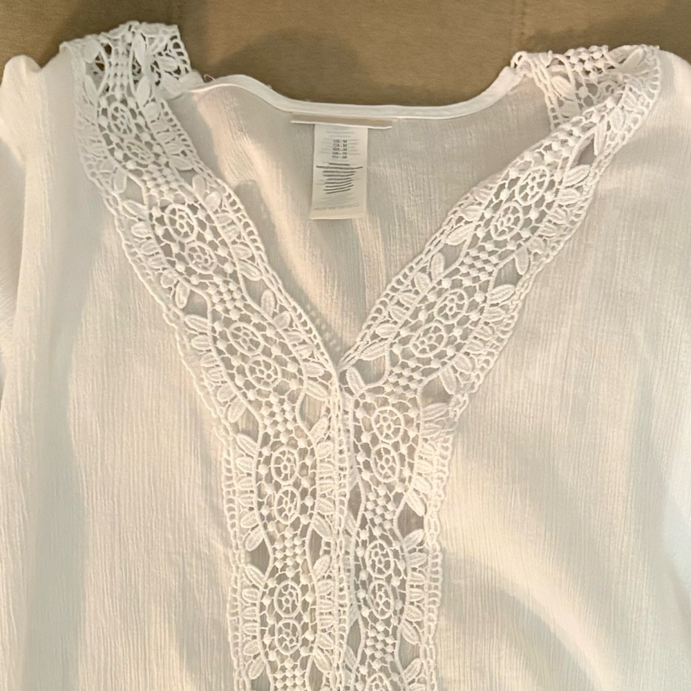 LA BIANCA Bath suit Coverup. Sundress/Bathing Suit cover. Size Medium. A Steal! - Picture 4 of 11